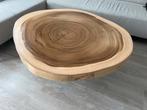 Unieke boomstam salontafel, Ophalen, 100 tot 150 cm, 50 tot 100 cm, Zo goed als nieuw