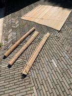 Bamboe raamdecoratie 120 cm breed x 155 cm 4 stuks Gebruikt, Ophalen, Gebruikt, 100 tot 150 cm, 150 tot 200 cm