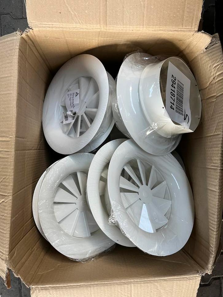 Afzuiginstallatie 14 stuks, Doe-het-zelf en Verbouw, Ventilatie en Afzuiging, Zo goed als nieuw, Ophalen
