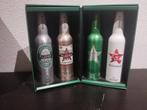 Aluminium Heineken flesjes set, Verzamelen, Biermerken, Nieuw, Heineken, Flesje(s), Ophalen of Verzenden