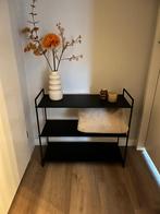 Mooie sidetable, haltafel, zwart, Huis en Inrichting, Tafels | Sidetables, Ophalen, 50 tot 100 cm, Zo goed als nieuw, 25 tot 50 cm