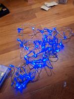 Blauwe LED-lichtslinger, Huis en Inrichting, Kunststof, Ophalen of Verzenden, Zo goed als nieuw, Modern
