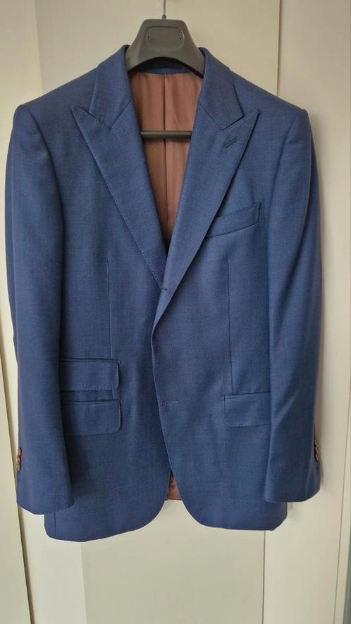 Suit Supply wollen pak Drago Super 110 model Washington mt52, Kleding | Heren, Kostuums en Colberts, Zo goed als nieuw, Maat 52/54 (L)
