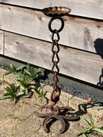 Gietijzeren kaarsenstandaard (270325c), Ophalen of Verzenden, Gebruikt, Metaal, Minder dan 25 cm