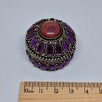 Pillendoosje #14, Ophalen of Verzenden, Met edelsteen