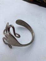 Open End Fork Rustless Nickel Silver Sheffield armband, Ophalen of Verzenden, Zo goed als nieuw, Zilver