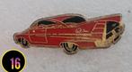 Oude Rode Auto Pin, Verzenden, Gebruikt, Transport, Speldje of Pin