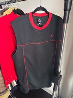 Vintage Air Jordan jersey tank top, Maat 52/54 (L), Nike Air Jordan, Zwart, Nike Air Jordan
