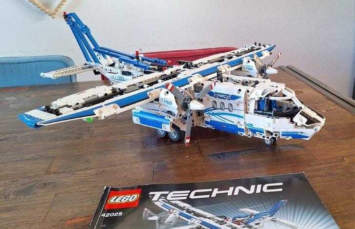 42025 – LEGO Technic Vrachtvliegtuig, Kinderen en Baby's, Speelgoed | Duplo en Lego, Gebruikt, Lego, Complete set, Ophalen of Verzenden