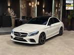 Mercedes-Benz C-klasse 300 de|AMG|PANO|SFEERVERLICHTING|BOMV, Gebruikt, 4 cilinders, 1795 kg, Adaptive Cruise Control