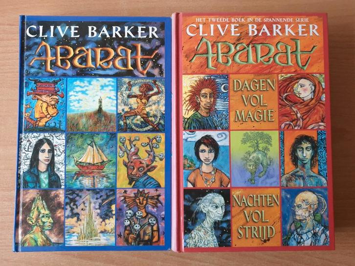 Clive Barker - Abarat & Dagen Vol Magie, Nachten vol Strijd, Boeken, Fantasy, Gelezen, Ophalen of Verzenden