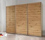 Schuifdeur kledingkast XL 3 Deuren eiken Artisan-wit-gris-SA, Huis en Inrichting, Kasten | Kledingkasten, Ophalen of Verzenden