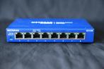 8-poort ethernet switch 1000Mb - Netgear GS108 v4, Computers en Software, Netwerk switches, Ophalen of Verzenden, Gebruikt