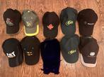 9 petten: John Deere, AVR, Kramer, CAT, Tielbe, Ophalen of Verzenden, Gedragen, One size fits all, Pet