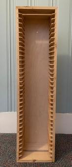 Drie houten opbergers voor cd's, gratis afhalen, Ophalen, Zo goed als nieuw, 25 tot 75 discs, Cd's