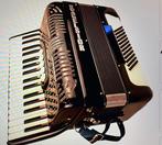 Accordeon Excelsior 343 - 72, Muziek en Instrumenten, Accordeons, Gebruikt, 72-bas, Toetsaccordeon, Met riemen