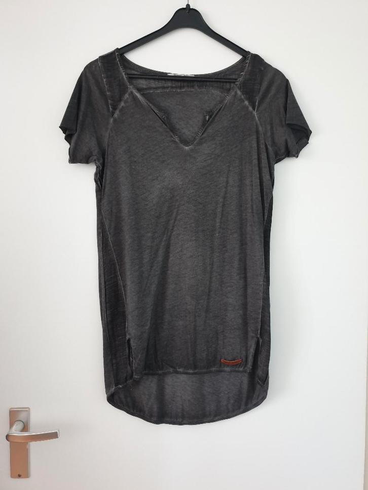 Moscow Top XS, Kleding | Dames, Tops, Gedragen, Maat 34 (XS) of kleiner, Grijs, Korte mouw, Ophalen