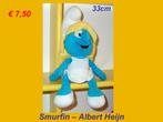 Smurfin (33cm) / Kabouter Plop, Kinderen en Baby's, Speelgoed | Knuffels en Pluche, Ophalen, Zo goed als nieuw, Overige typen