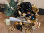 Kerstballen set kerstboom goud chique zwart bold monkey, Diversen, Kerst, Ophalen of Verzenden, Zo goed als nieuw