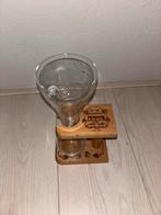 Kwak glas met houder, Ophalen, Zo goed als nieuw, Bierglas
