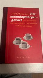 * Boek Maandagmorgengevoel-Joep Schrijver Peter van Straaten, Boeken, Ophalen of Verzenden, Gelezen
