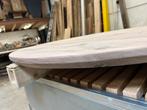 Black walnut ronde tafel 125 cm 4 cm, Overige materialen, Rond, Nieuw, Ophalen of Verzenden