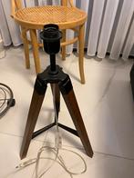 tripod lamp bruın, 1 kruk, Ophalen, Zo goed als nieuw