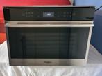 Inbouw oven met magnetron van Whirlpool W7 ME450, Gebruikt, Oven, Inbouw, 45 tot 60 cm