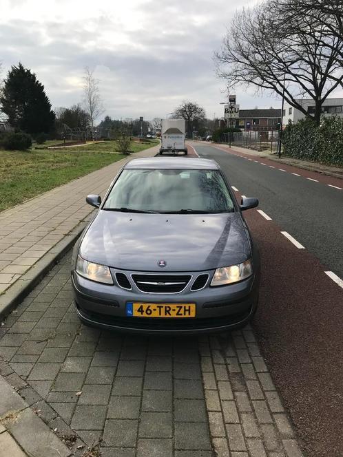 Saab 9-3 1.8 I Sport Sedan 2007 Grijs, Auto's, Saab, Bedrijf, Te koop, Saab 9-3, ABS, Adaptieve lichten, Adaptive Cruise Control