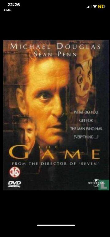 The Game DVD - Michael Douglas, Sean Penn beschikbaar voor biedingen