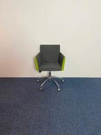 8 x Vergaderstoel Artifort Paco - antraciet/groen,, Ophalen, Gebruikt, Overige kleuren, Stof