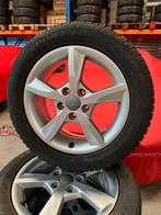 Originele 16” Audi winterset 205/55R16 Dunlop, Auto-onderdelen, Banden en Velgen, Ophalen, Gebruikt, 16 inch, Banden en Velgen
