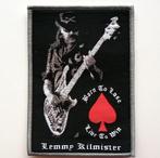 Lemmy Kilmister Motorhead born to lose live to win patch 118, Nieuw, Kleding, Verzenden