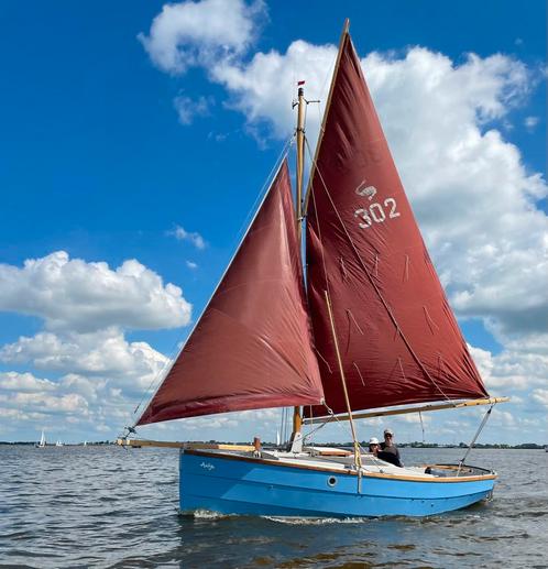 Cornish Shrimper incl. combitrailer en ligplaats, Watersport en Boten, Kajuitzeilboten en Zeiljachten, Gebruikt, Tourjacht of Cruiser