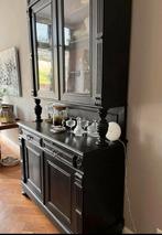 Antieke servieskast, Huis en Inrichting, Kasten | Buffetkasten, Ophalen of Verzenden, Zo goed als nieuw, 25 tot 50 cm, 150 tot 200 cm