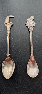 Theelepeltjes Avifauna en Ouwehands Dierenpark, Verzamelen, Verzilverd, Ophalen of Verzenden, Zo goed als nieuw, Metaal