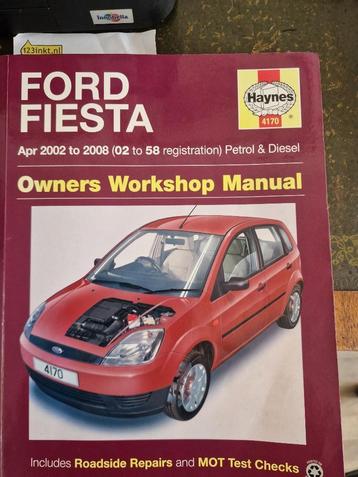 Ford Fiesta Werkplaatshandboek 2002  2008 beschikbaar voor biedingen