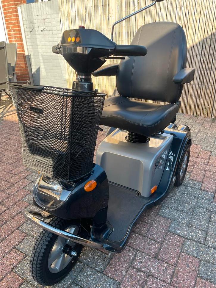 Solo 3 comfort scootmobiel, Diversen, Brommobielen en Scootmobielen, Zo goed als nieuw, 36 t/m 45 km, 16 km/u of meer, Ophalen of Verzenden