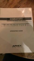 Dominator 2 precision multiband peak limiter aphex, Ophalen of Verzenden
