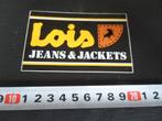 sticker LOIS jeans & jackets logo 403, Verzamelen, Ophalen, Zo goed als nieuw