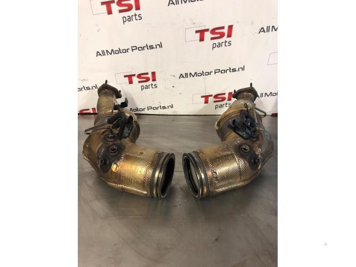 Katalysator van een Audi RS6, Auto-onderdelen, Uitlaatsystemen, Audi, Gebruikt, 3 maanden garantie, Ophalen of Verzenden