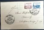 Duitse Rijk Mooie Brief met Groene Sachsen stempel 1937., Postzegels en Munten, Brieven en Enveloppen | Buitenland, Ophalen of Verzenden