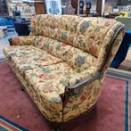 Antieke kasteelbank gebloemd, Ophalen