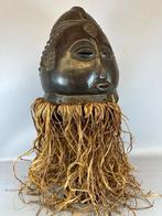 240422 - LARGE Afrikaans Mende Sowei Sande Society Mask, Ophalen of Verzenden