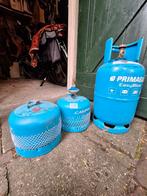 Campinggasflessen en Primagas fles - Leeg, Caravans en Kamperen, Ophalen of Verzenden, Gebruikt