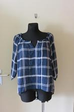 Abercrombie & Fitch top M blauw geruit zga nieuw, Maat 38/40 (M), Blauw, Ophalen of Verzenden, Zo goed als nieuw
