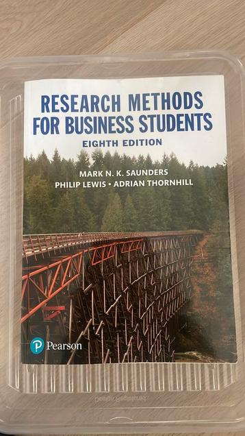 Research methods for business students