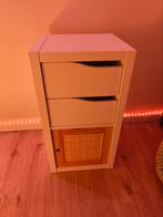 Kallax 2x1 met lades en deurtje Ikea, Ophalen, Zo goed als nieuw