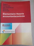 Elementaire theorie accountantscontrole, Majoor, Heideman, Van Kollenburg, Merkus, Moleveld, Zo goed als nieuw, Beta, HBO