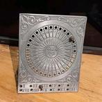 Vintage eeuwigdurende kalender, Antiek en Kunst, Ophalen of Verzenden